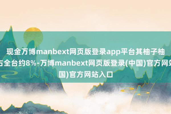 现金万博manbext网页版登录app平台其柚子柚产量占全台约8%-万博manbext网页版登录(中国)官方网站入口