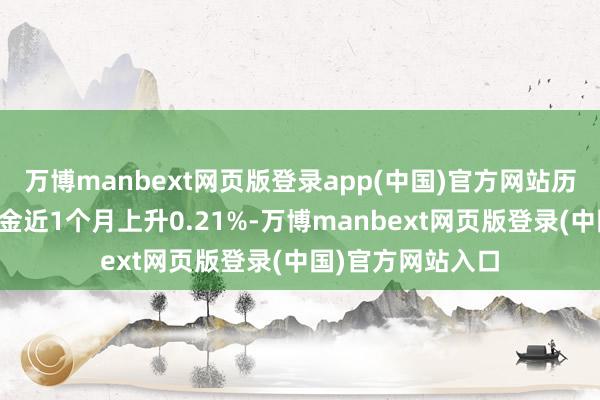 万博manbext网页版登录app(中国)官方网站历史数据长远该基金近1个月上升0.21%-万博manbext网页版登录(中国)官方网站入口